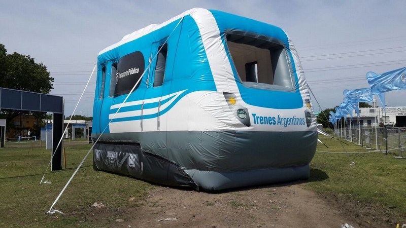 Carpa TRENES ARGENTINOS - Tendas Rspeciais - Boreas Designs