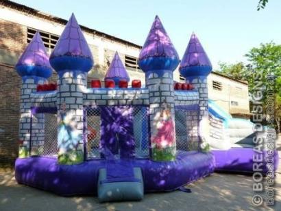 Castillo de Princesas - Juegos inflables - Boreas Designs