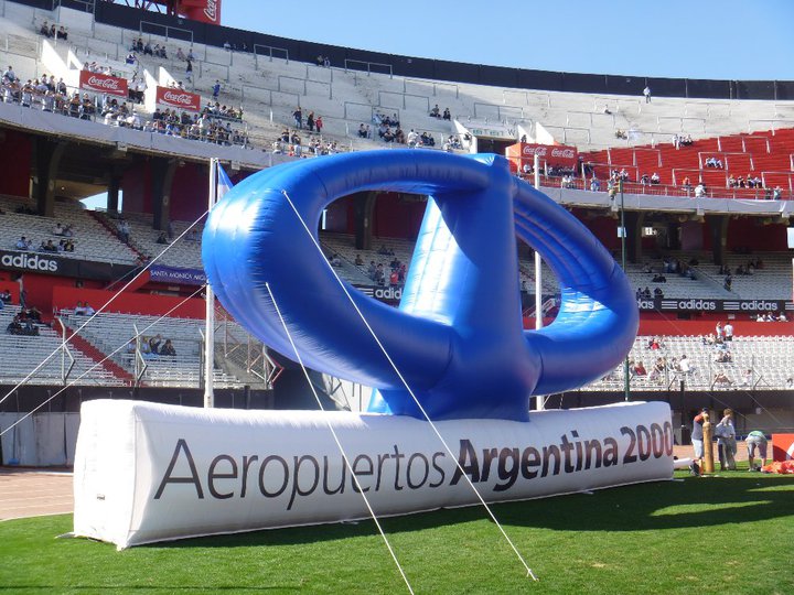 Logo AEROPUERTOS ARGENTINA 2000 - Carteles - Boreas Designs