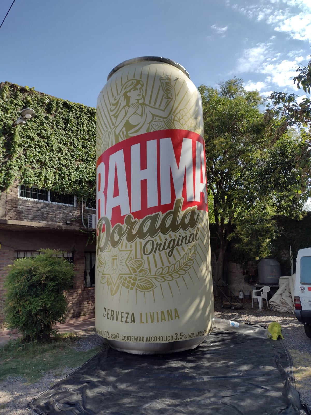 Réplica Lata Cerveza Brahma  - Réplicas Envases - Boreas Designs