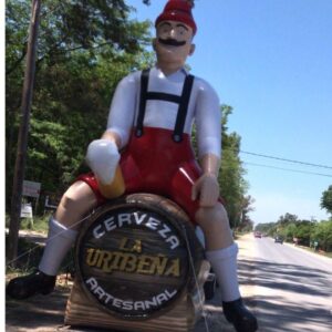 Muñeco Cerveza Artesanal La Uribeña - Imagen 1