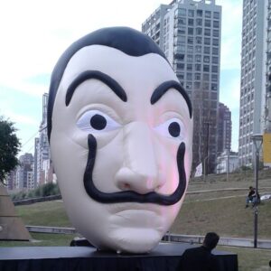 Mascara de Dalí - La Casa de Papel - Imagen 4