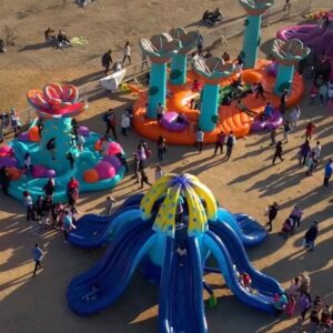 Parque Inflable Flores - San Nicolas - Imagen 1