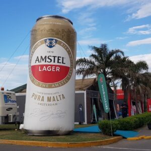 Lata Amstel Lager - Imagen 1
