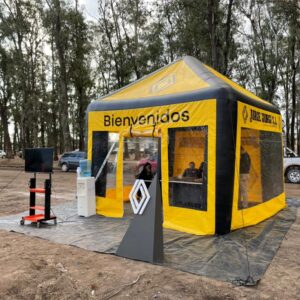 Gazebo Cuadrado - Concesionario Renault - Imagen 1