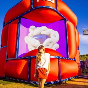 Stand Fila Super Bubble- Lollapalooza 2026 - Imagen 3