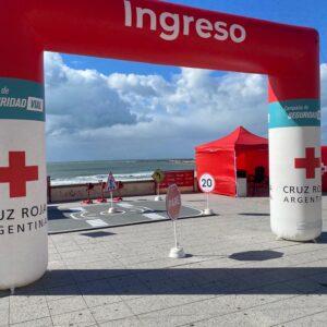 Arco Rectangular Cruz Roja - Imagen 3
