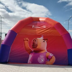 Gazebo Capibara - XIII Juegos Sudamericanos – Santa Fe 2026 - Imagen 1